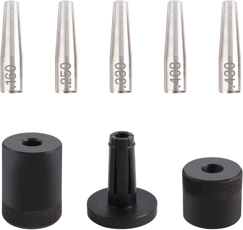 Fumrtcy 34720 Professional Injector Seal Installer Kit 8Pc for Ford, GM, Subaru Engine Precision Fuel Injector Seal Tool Kit Fits Hitachi, Bosch, Continental, Delphi - Image 1